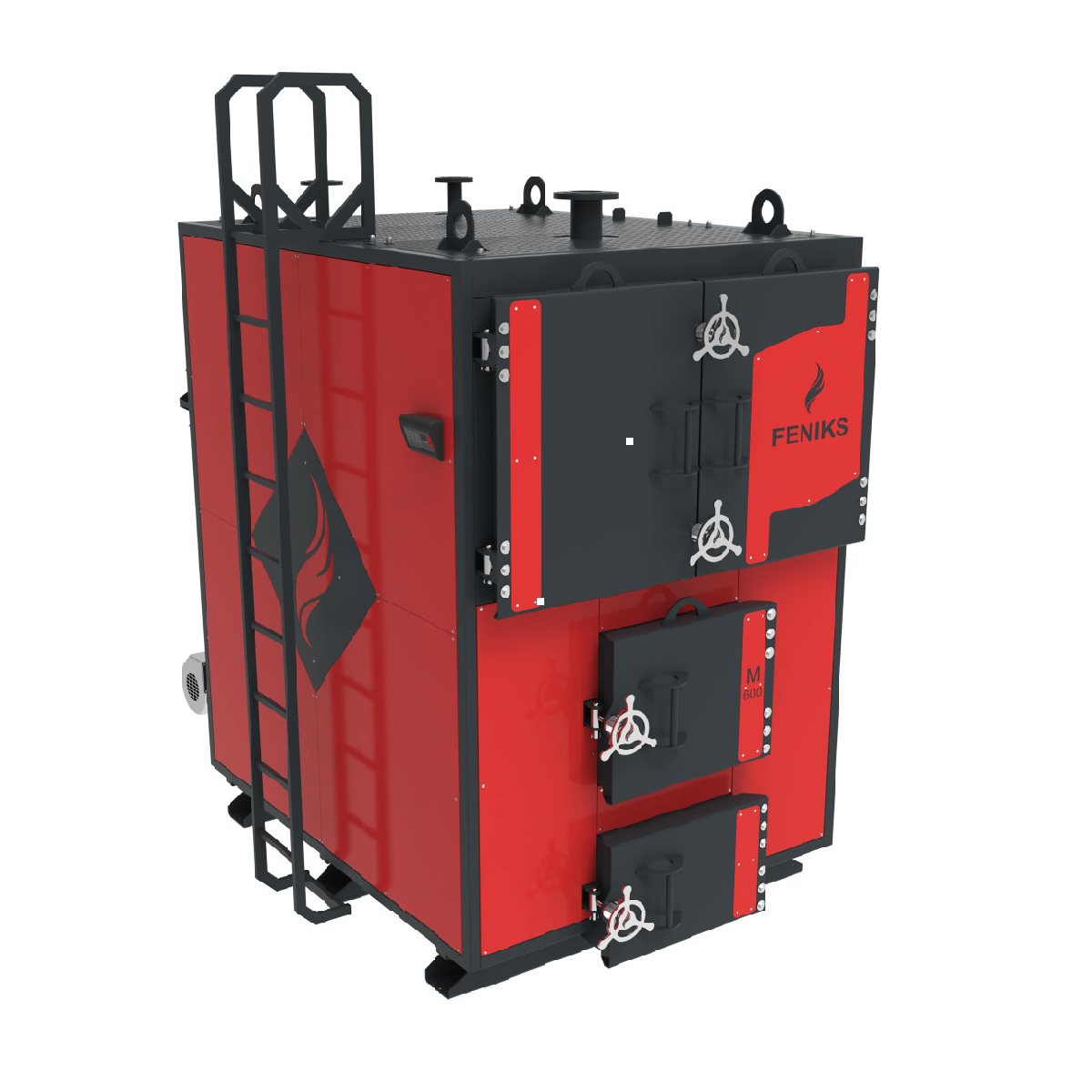 Твердопаливний котел Feniks серія M 500 кВт plus